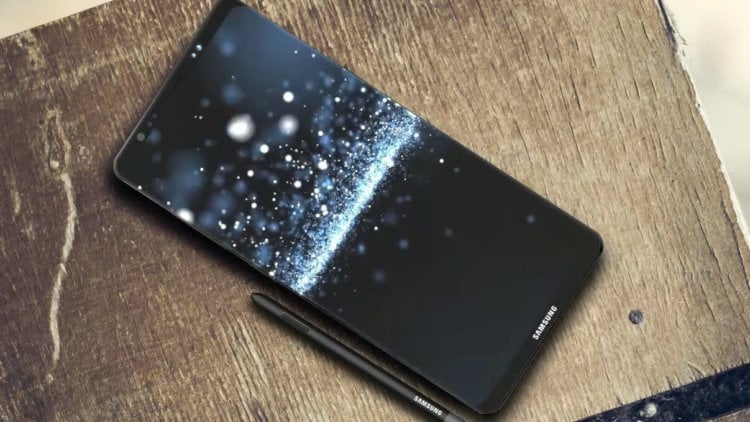 Концепт Galaxy Note 8 «показал подробности» новинки в видеоролике. Фото.
