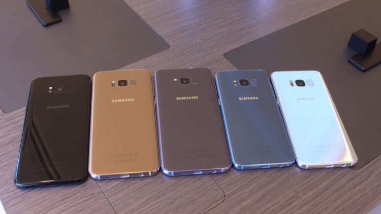 Золотой Galaxy S8 обойдётся в 2790 евро. Фото.