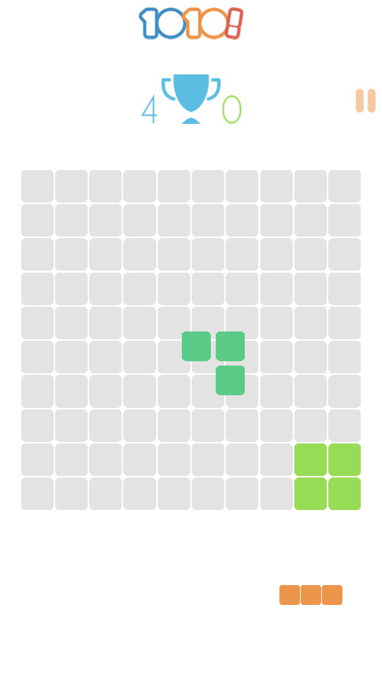 1010! — тетрис на минималках. Фото.