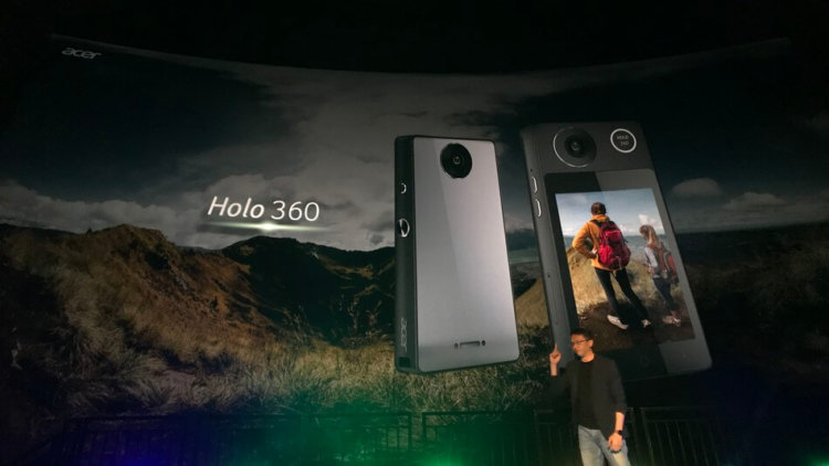 Acer Holo 360 – камера на Android с возможностями смартфона. Фото.