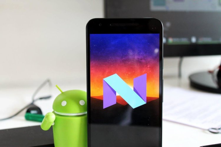 Android Nougat – все еще не самая популярная версия Android, но ее доля растет. Фото.