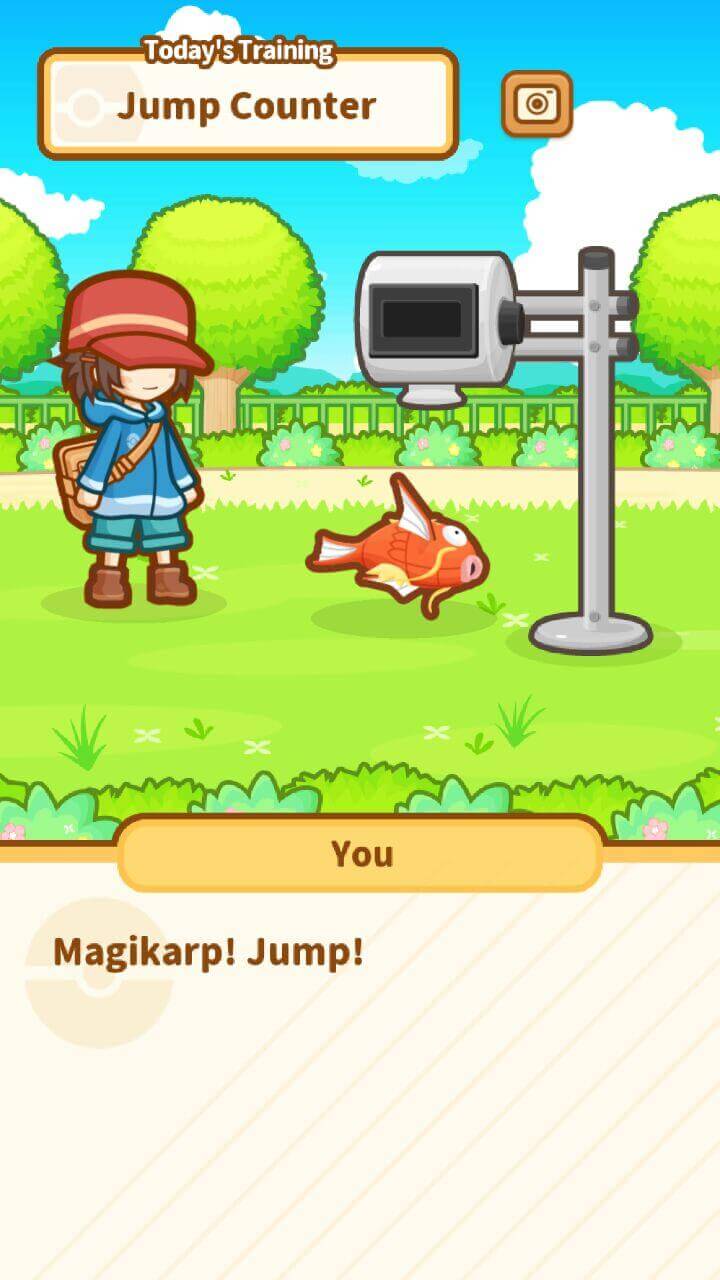 Pokémon: Magikarp Jump – новая игра о покемонах. Фото.