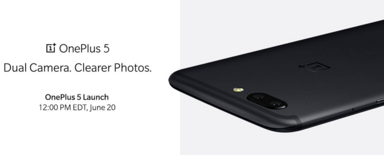 OnePlus показала дизайн камеры OnePlus 5