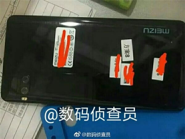 Предположительно Prototype 8 смартфона Meizu Pro 7