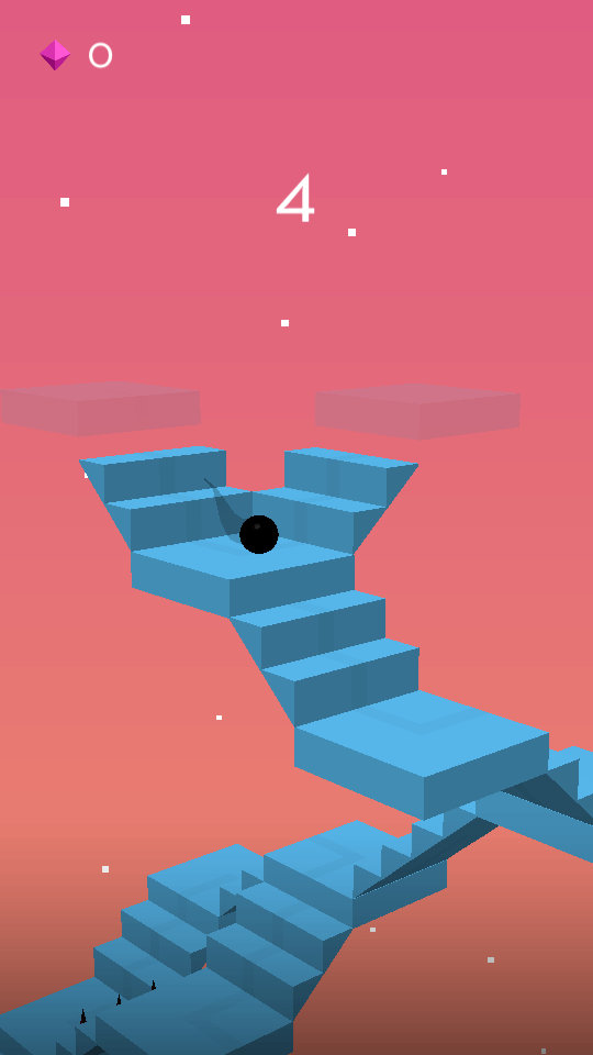 Stairway — спускаем шарик по лестнице. Stairway — спускаем шарик по лестнице. Фото.