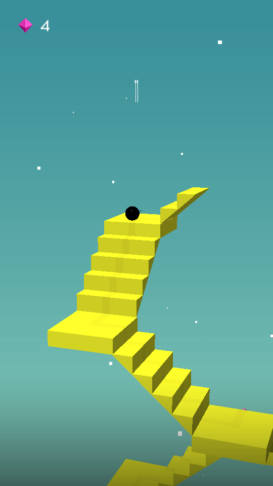 Stairway — спускаем шарик по лестнице. Фото.