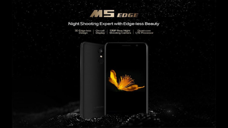 LEAGOO М5 Edge — самый доступный безрамочный смартфон. Фото.