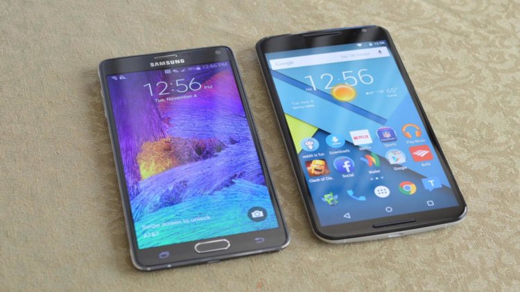 Samsung Galaxy S6 и Galaxy Note 4