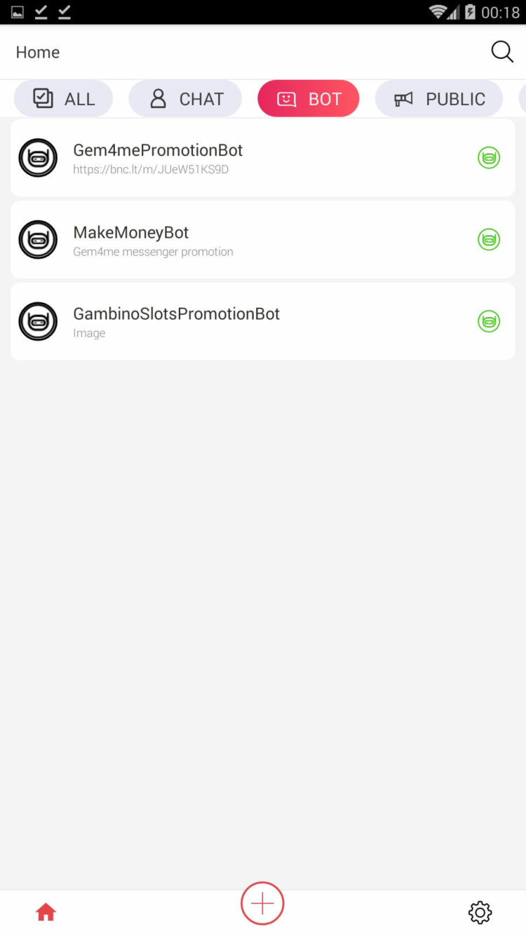 Мессенджер Gem4me: заработай быстро, заработай легко! Фото.