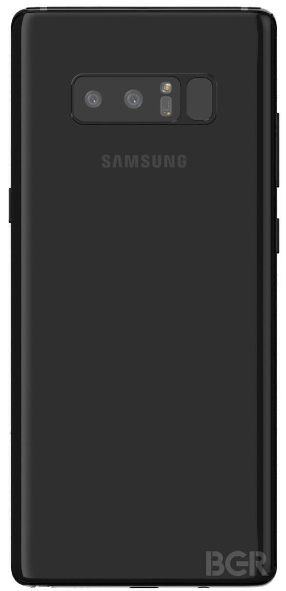 Note 8 показался во всех ракурсах. Фото.