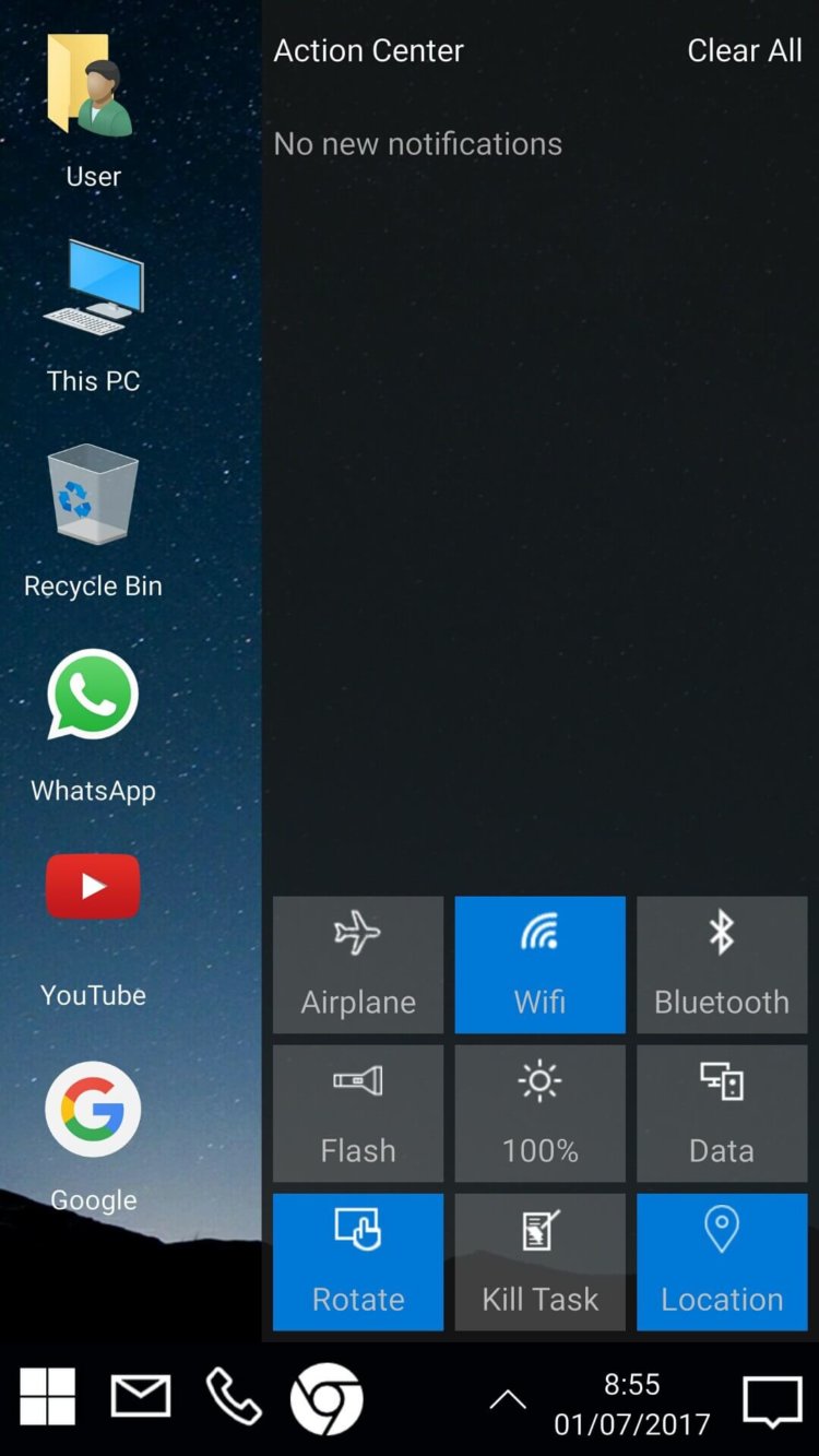 Как превратить Android в Windows 10? Как превратить Android в Windows 10? Фото.
