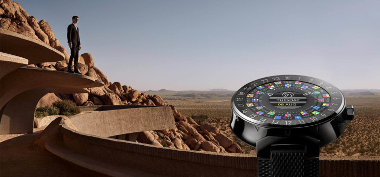 Часы на Android Wear могут быть очень дорогими, если их делает Louis Vuitton. Фото.