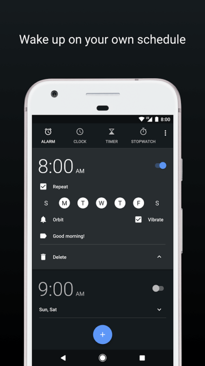 Часы из Android O появились в Google Play. Фото.