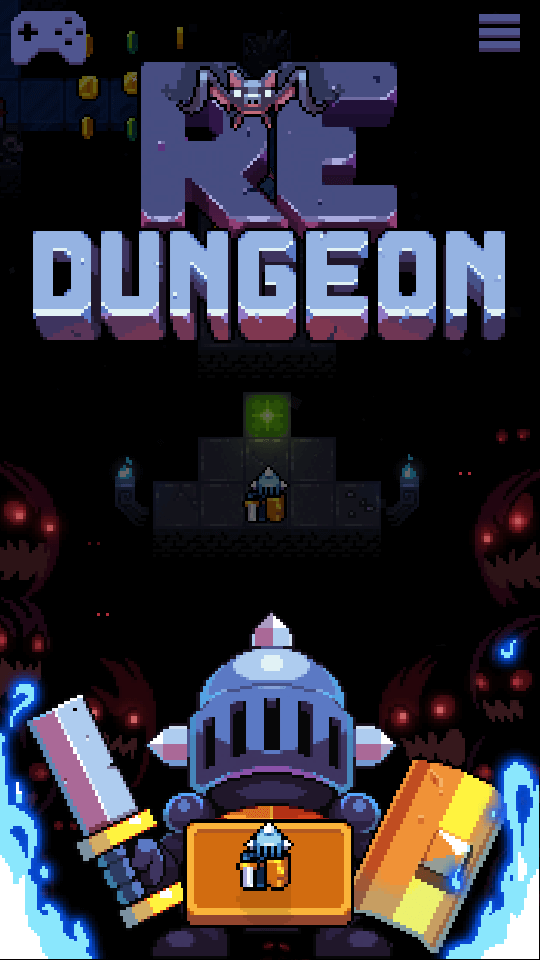 Redungeon — хардкорный раннер в восьмибитном стиле. Фото.