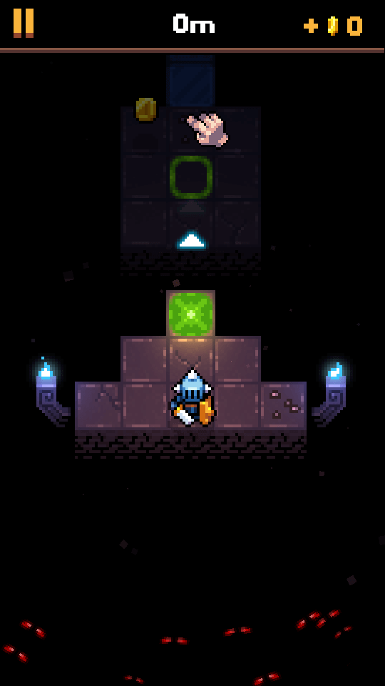 Redungeon — хардкорный раннер в восьмибитном стиле. Фото.