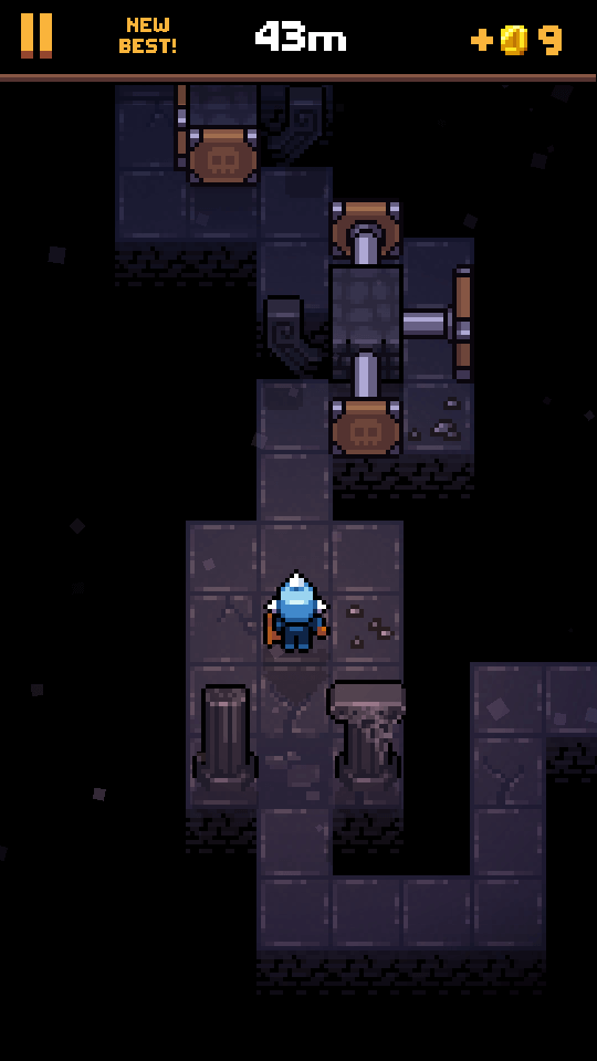 Redungeon — хардкорный раннер в восьмибитном стиле. Фото.