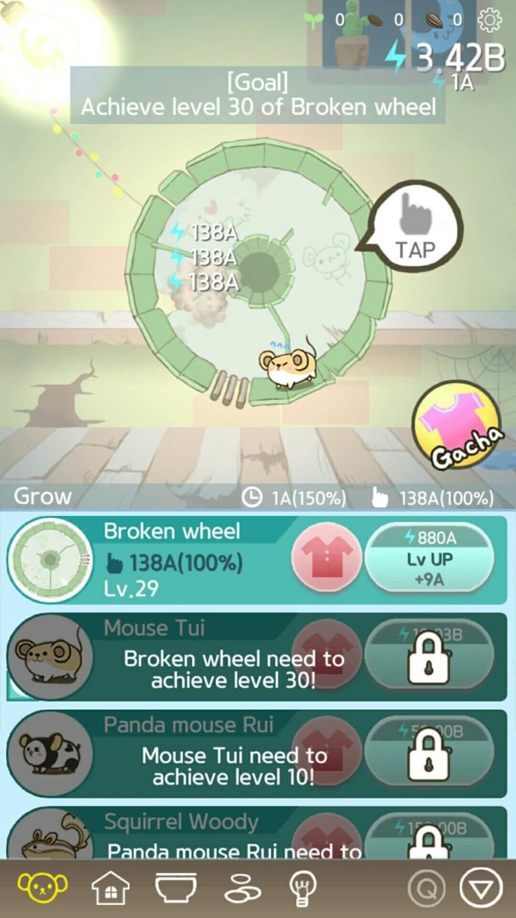 Rolling Mouse — генерируем энергию правильно. Фото.