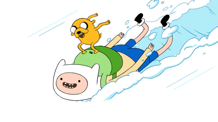 Adventure Time Run – время пробежаться, время приключений. Фото.