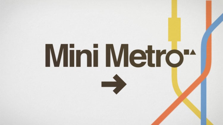 Mini Metro: одна из лучших игр за последние несколько лет. Фото.