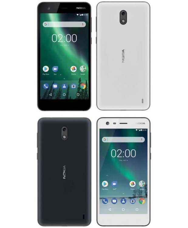 Ультрабюджетный и долгоиграющий Nokia 2 на рендере. Фото.