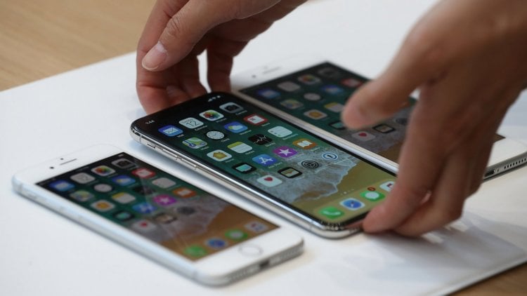 Что владельцы Galaxy S8 думают о внешности iPhone X? Фото.