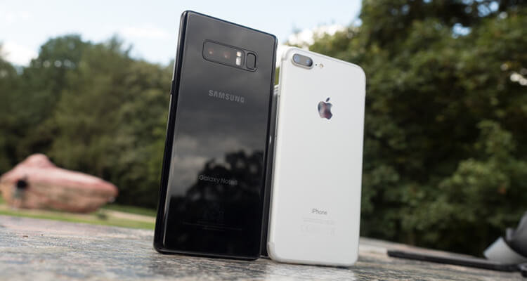 Galaxy Note 8 vs iPhone 7 Plus: чей портретный режим лучше? Фото.