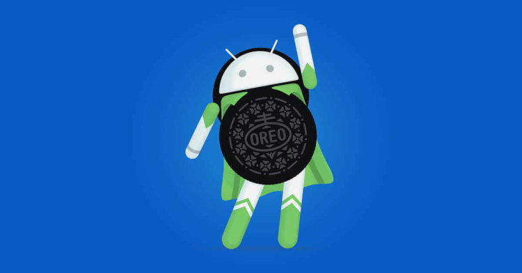 В Android Oreo вы можете вручную вызвать обновление ПО для смартфона. Фото.