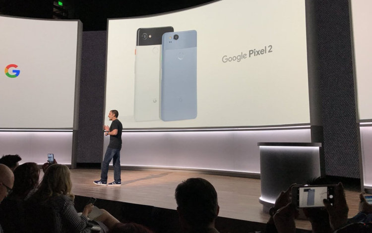 Итоги презентации Google: Pixel 2 и Pixel XL 2, Google Home, Pixelbook и многое другое. Google Pixel 2. Фото.