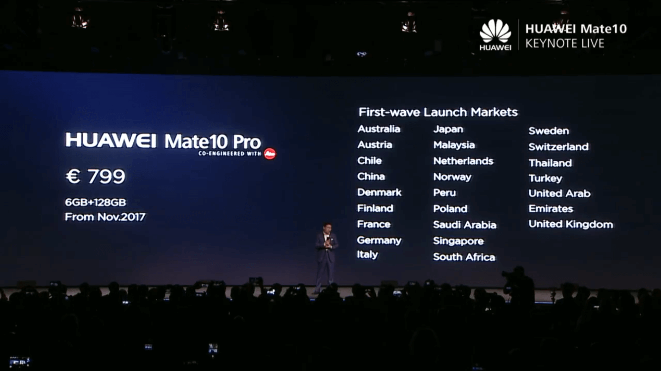 Huawei Mate 10 — первое впечатление от новинки. Сколько стоит и когда можно будет купить. Фото.