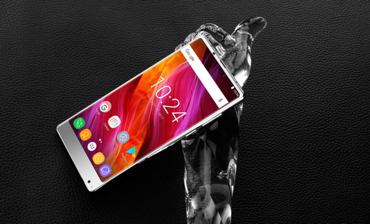 OUKITEL Mix 2 представлен в новом цвете. Фото.