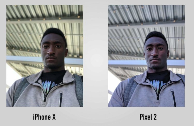 Google Pixel 2 vs iPhone X: чей портретный режим лучше? Фото.