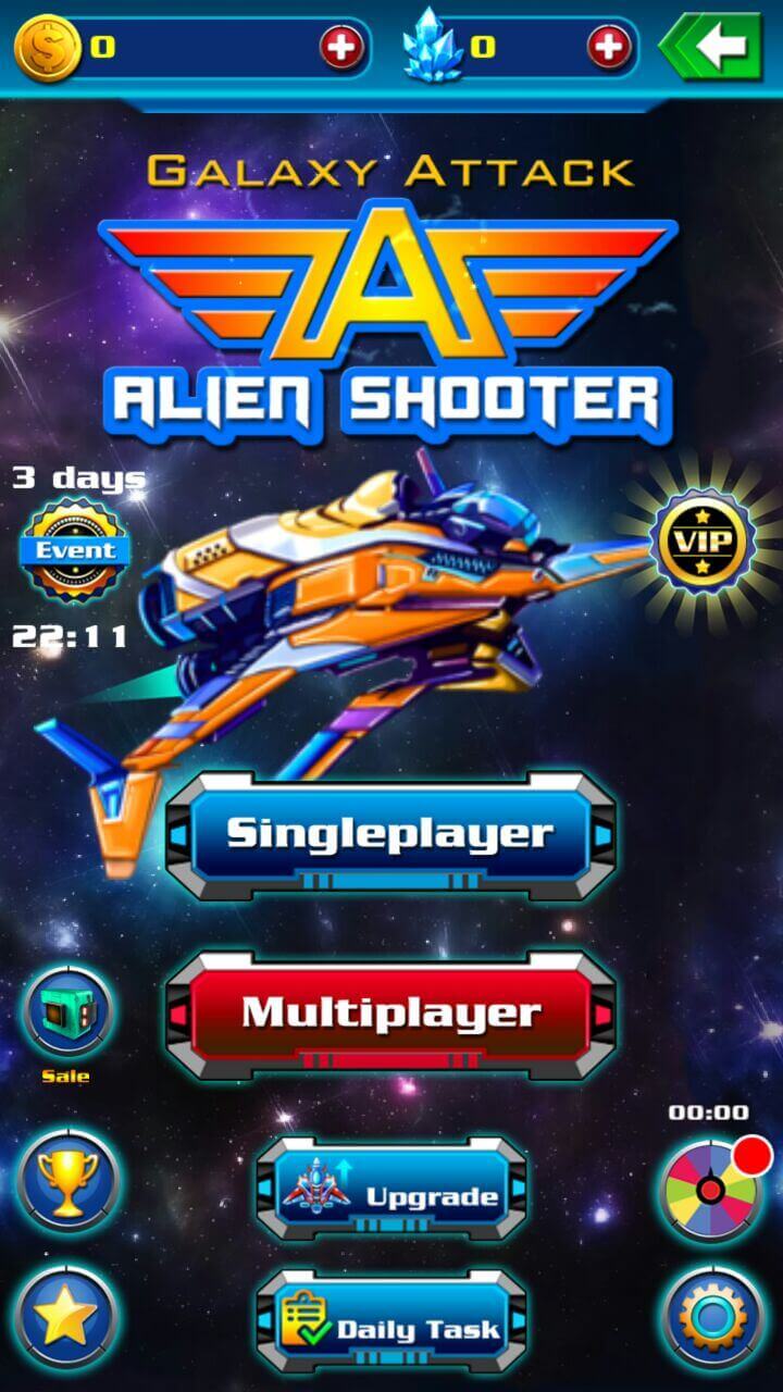 Galaxy Attack: Alien Shooter для Android затягивает. Фото.