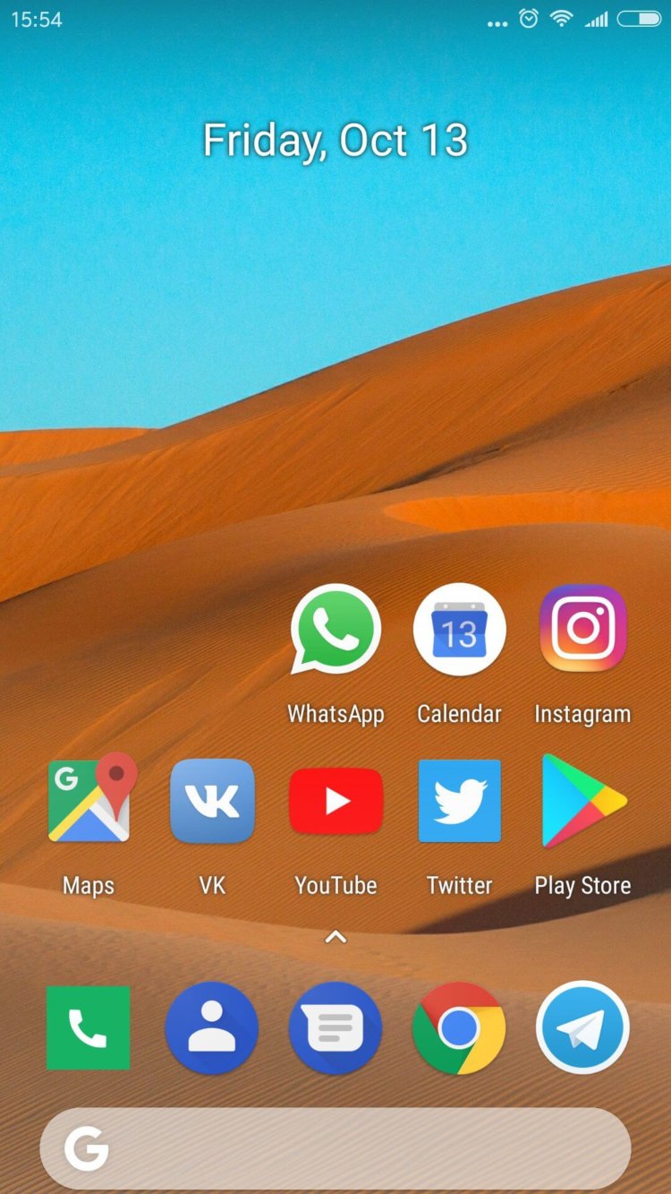 Лаунчер Google Pixel 2 стал доступен всем. Фото.