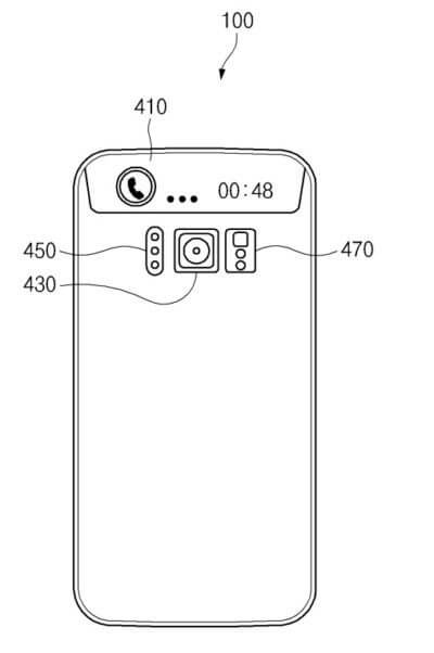Samsung мечтает выпустить смартфон с дисплеем во всю переднюю панель. Фото.