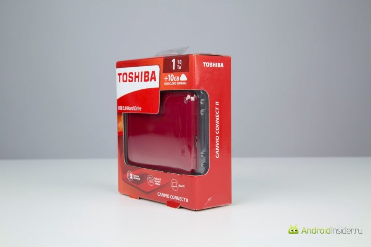Toshiba Canvio Connect II: не совсем обычный жесткий диск. Toshiba Canvio Connect II: не совсем обычный жесткий диск. Фото.