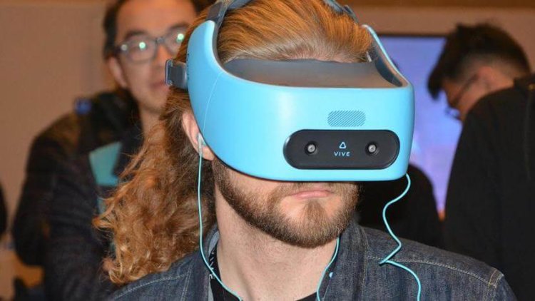 HTC представила автономный шлем виртуальной реальности. Фото.