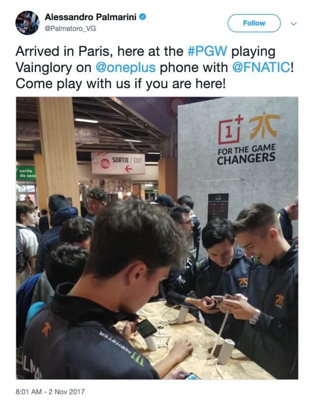 OnePlus 5T впервые показался на снимке. Фото.