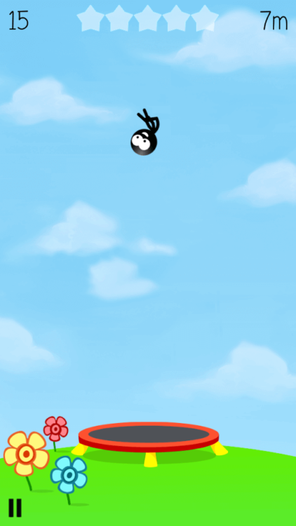Trampoline Man — прыжки на максималках. Фото.