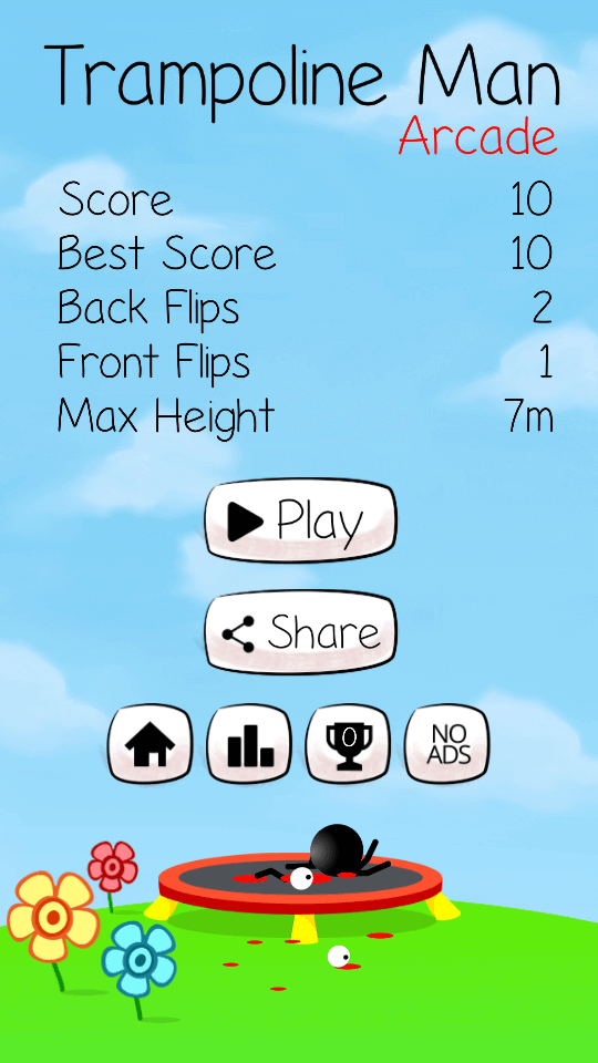 Trampoline Man — прыжки на максималках. Фото.