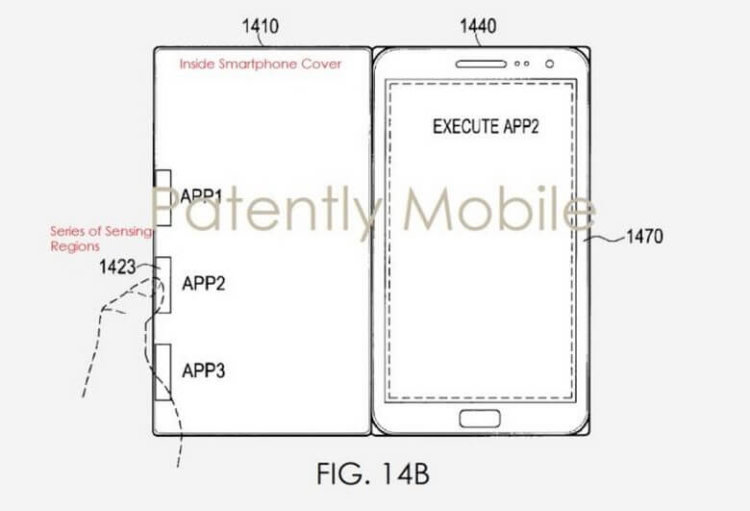 Samsung намерена сделать чехлы для смартфонов по-настоящему полезными. Фото.