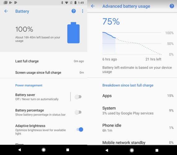 Новости Android, выпуск #139: OnePlus 5T и Xiaomi Redmi 5A. Google научила свои смартфоны предугадывать точное время разрядки. Фото.