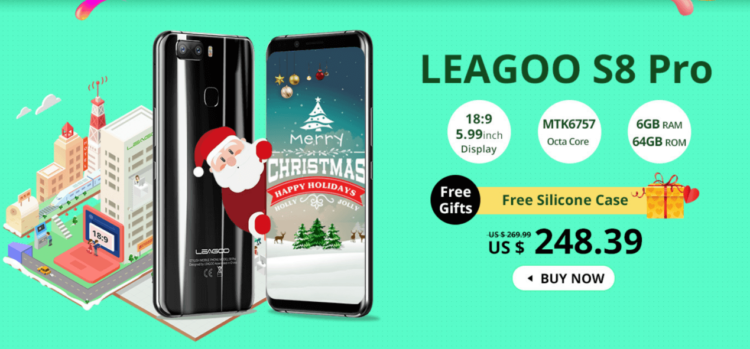 LEAGOO отмечает годовщину глобальной распродажей. LEAGOO S8 Pro. Фото.
