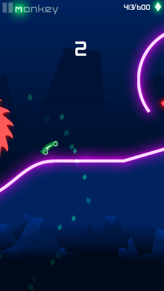 Rider — космические гонки одним пальцем. Rider — космические гонки одним пальцем. Фото.