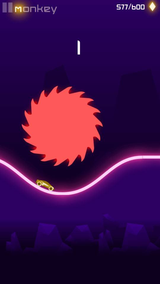 Rider — космические гонки одним пальцем. Фото.