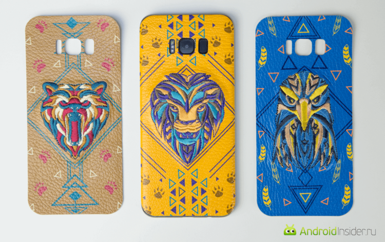 Индивидуальность в коже. Наклейки из кожи. Индивидуальность в коже. Наклейки из кожи. Фото.