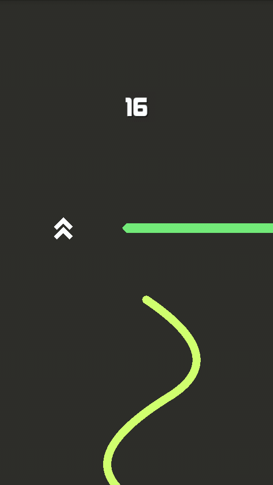 Waveline — аркада на новогодние праздники. Фото.