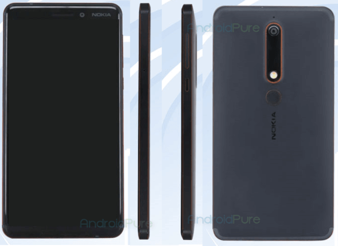 Nokia 6 (2018) — спецификации и фото. Фото.