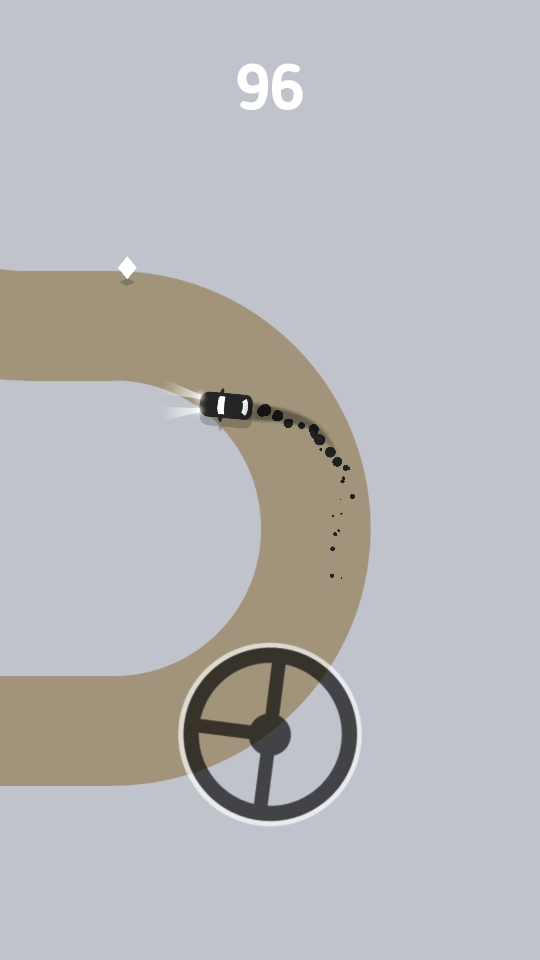 Finger Driver — новинка от Ketchapp. Фото.