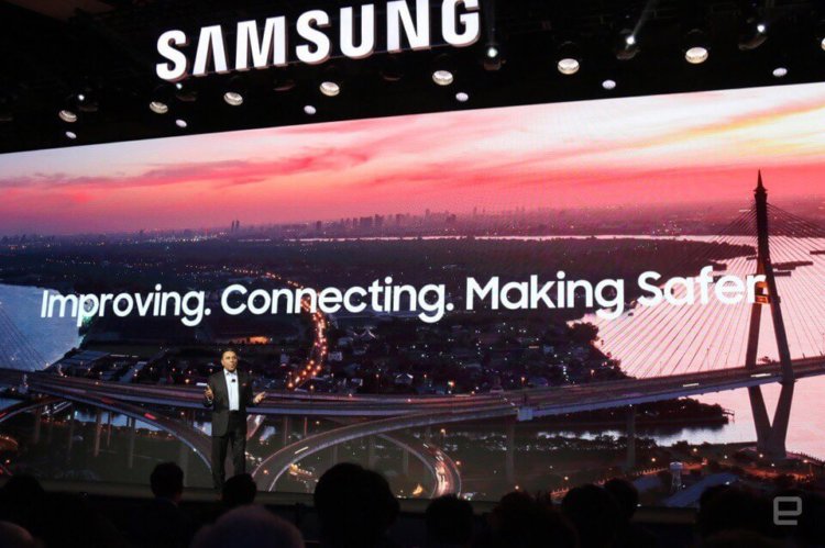 CES 2018: Итоги презентации Samsung. Фото.