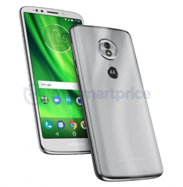 Moto G6, G6 Plus и G6 Play: спецификации и рендеры. Фото.